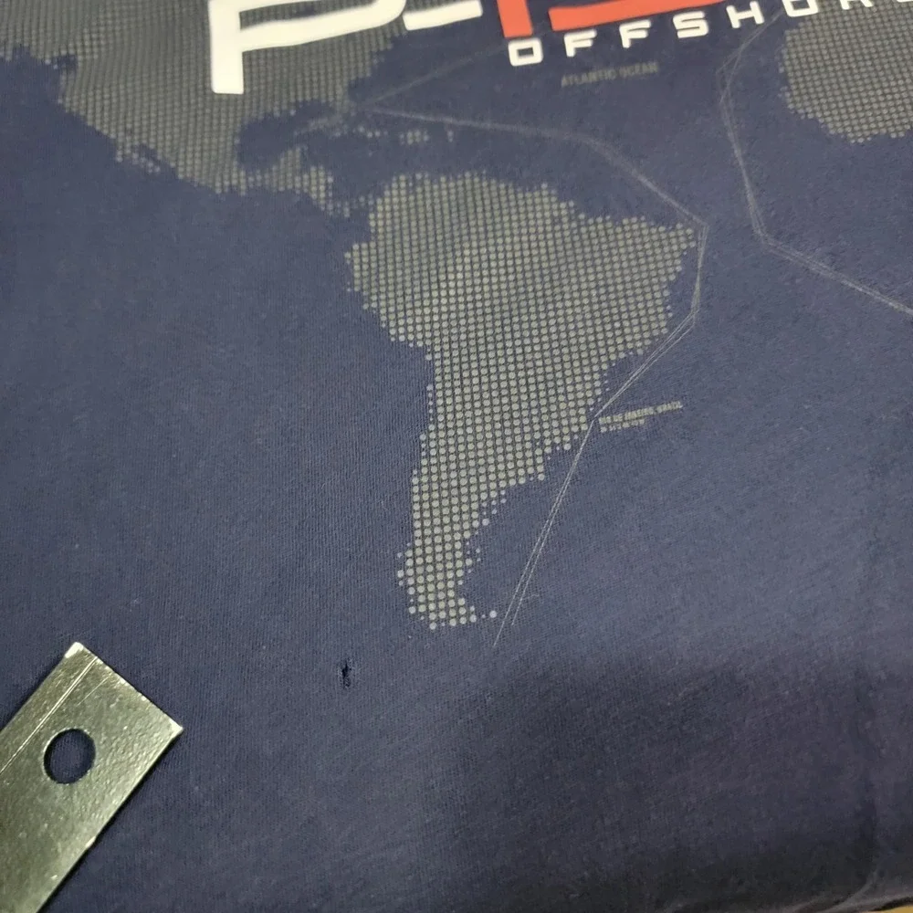 Polo Ralph Lauren P-15 Offshore Sailing Racing Shirt Men's XLT Blue Big & Tall